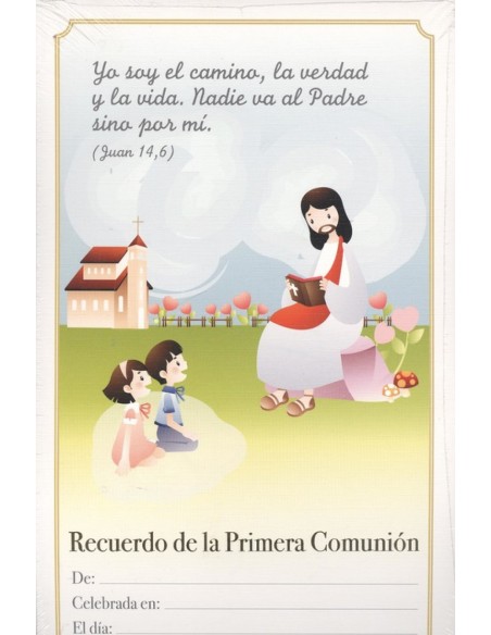 LAMINA RECUERDO 1ª COMUNION Mod3